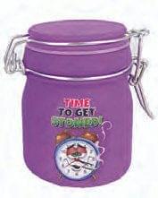 TIME TO GET STONED 420 MEDIUM STASH JAR - PACK OF 3