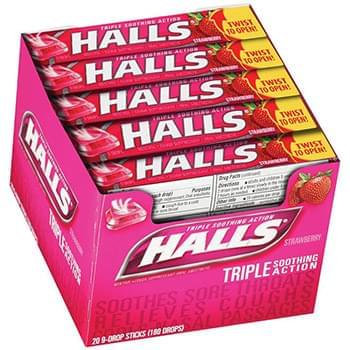 Halls Strawberry