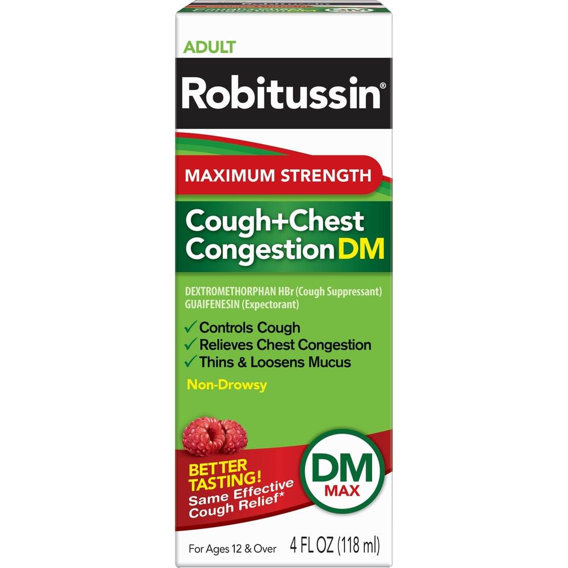 Robitussin Peak Cough + Chest Conge
