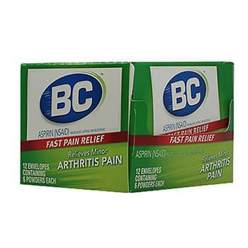 BC Arthritis Strength Powder 6ct