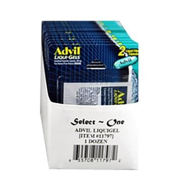 Advil Liquigel Blister Pack