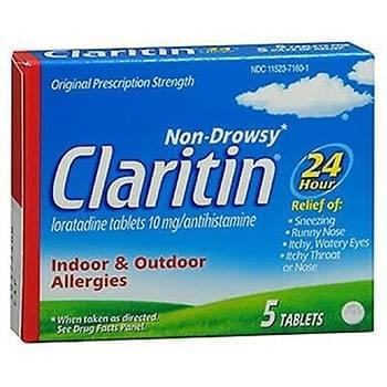 Claritin Tablets 24 Hour Allergy 5'
