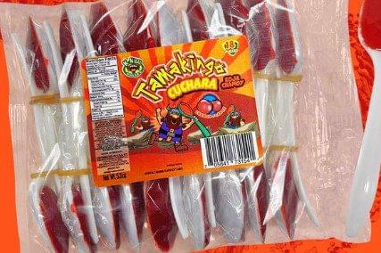 Tamakingo cuchara Roja Chamoy