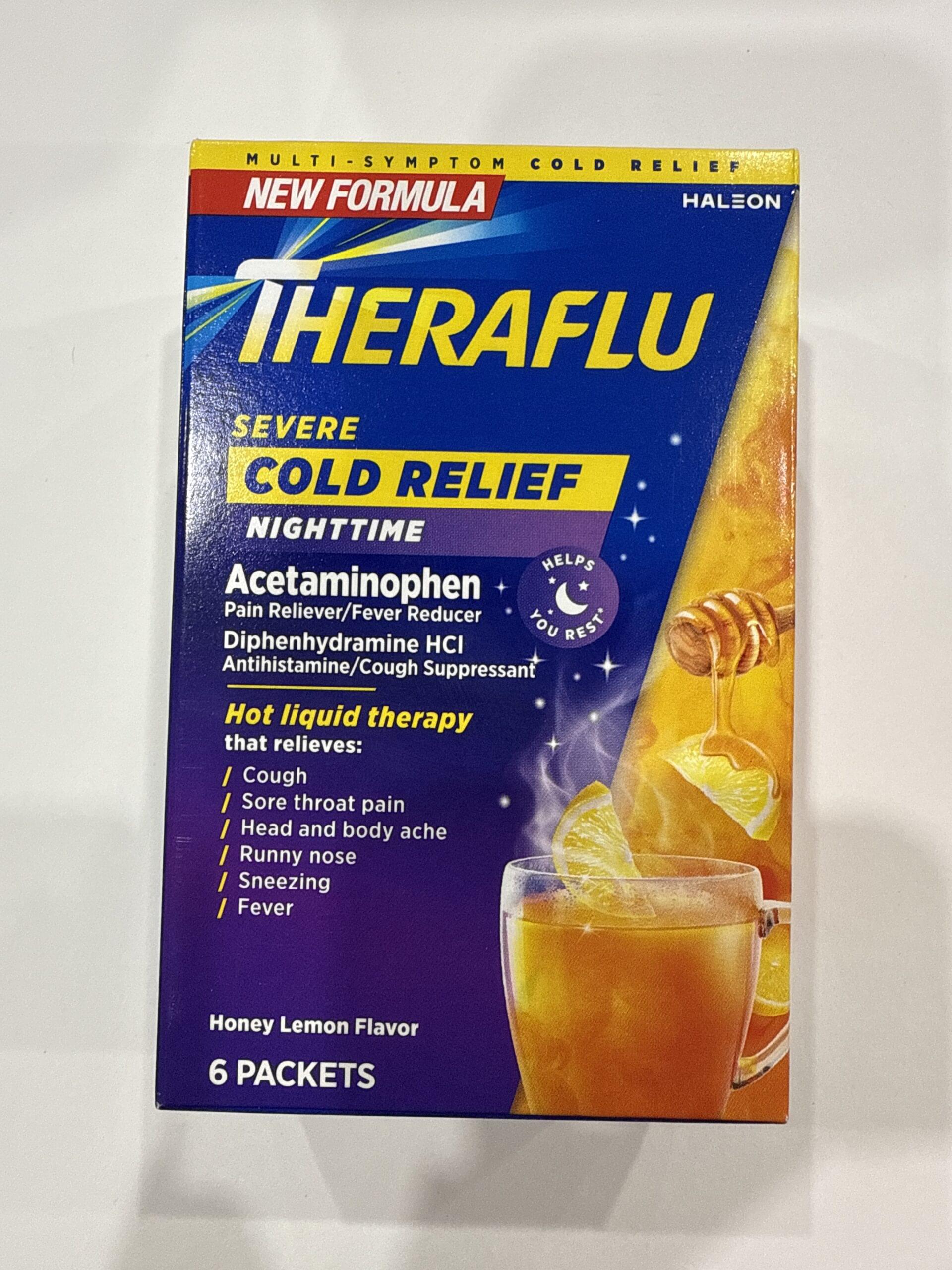 Theraflu Brands Severe Cold Nightti