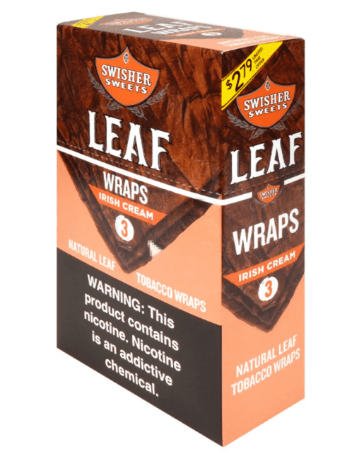 Swisher Sweet Leaf Wraps Irish Crea