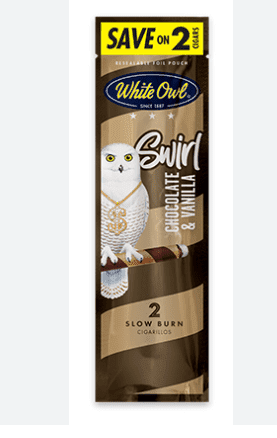 White Owl Cigarillos Chocolate and