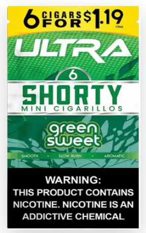 Ultra Shorty Green Sweet 6/$1.19