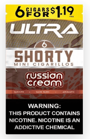 Ultra Shorty Russian Cream 6/$1.19