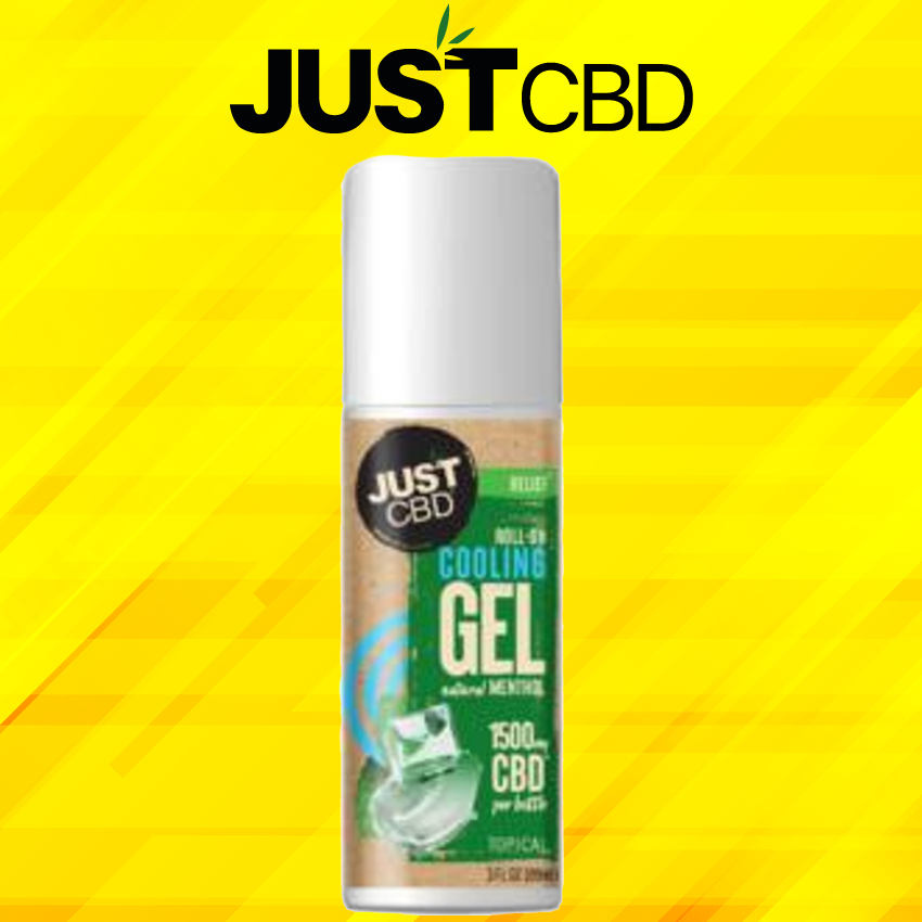 JUST CBD RELIEF ROLL ON GEL WITH MENTHOL (1500MG)