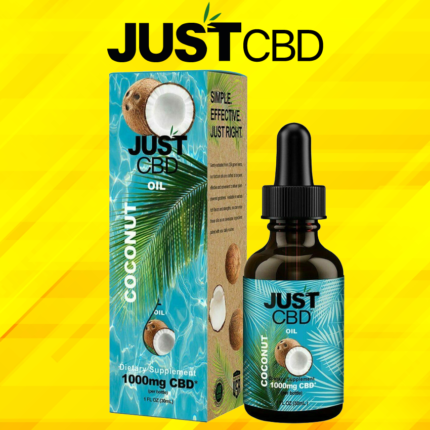 JUST CBD COCONUT OIL - 30ML