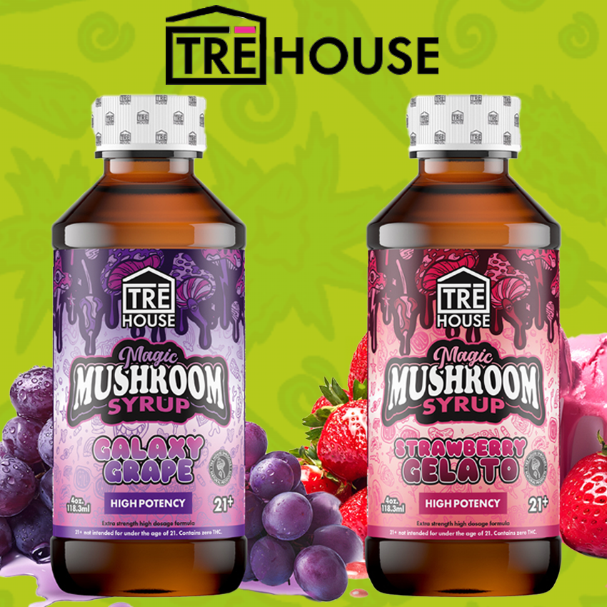 TRE HOUSE MUSHROOM SYRUP - 4OZ
