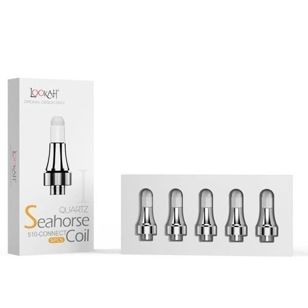LOOKAH SEAHORSE QUARTZ COIL 510-CONNECT - 5CT