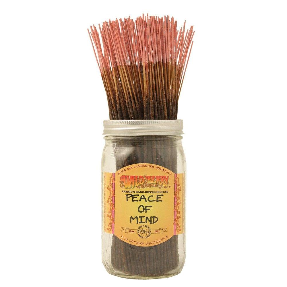 PEACE OF MIND - WILD BERRY INCENSE STICKS 100CT.