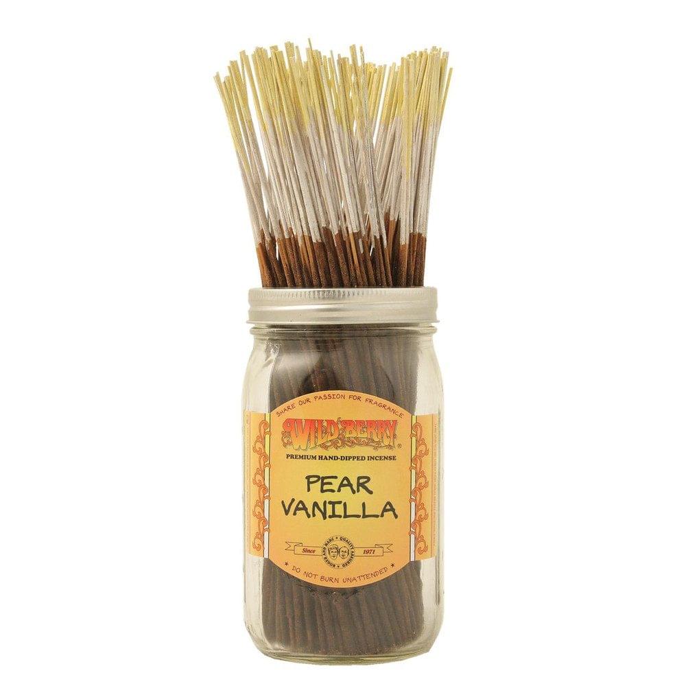 PEAR VANILLA - WILD BERRY INCENSE STICKS 100CT.