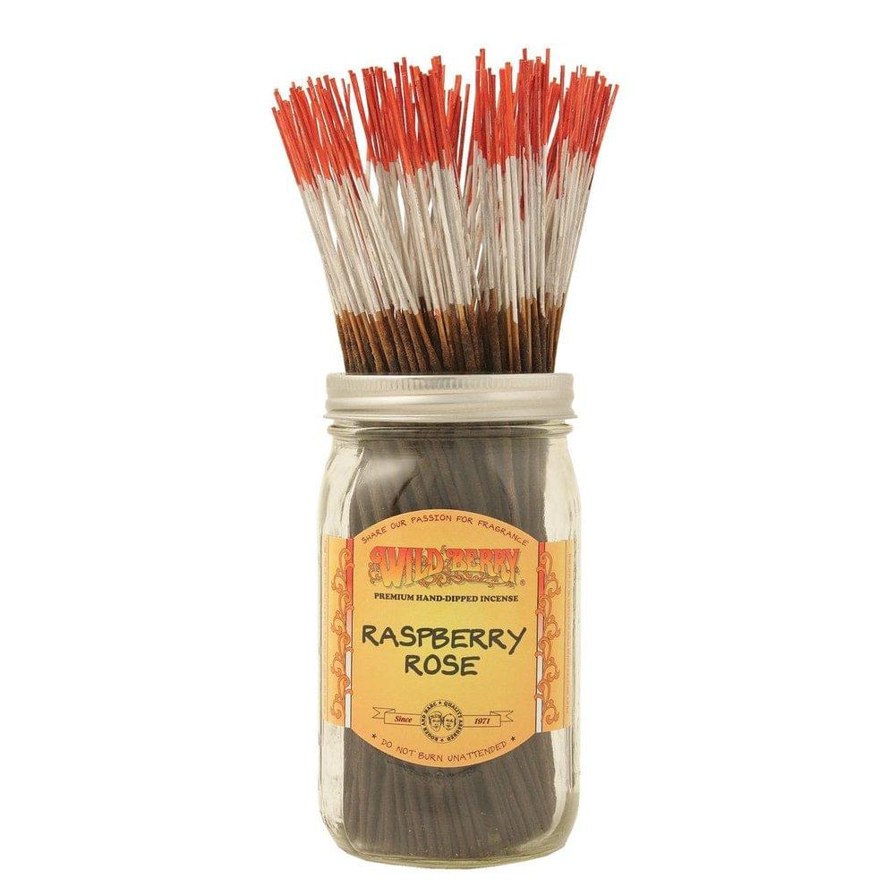RASPBERRY ROSE - WILD BERRY INCENSE STICKS 100CT.