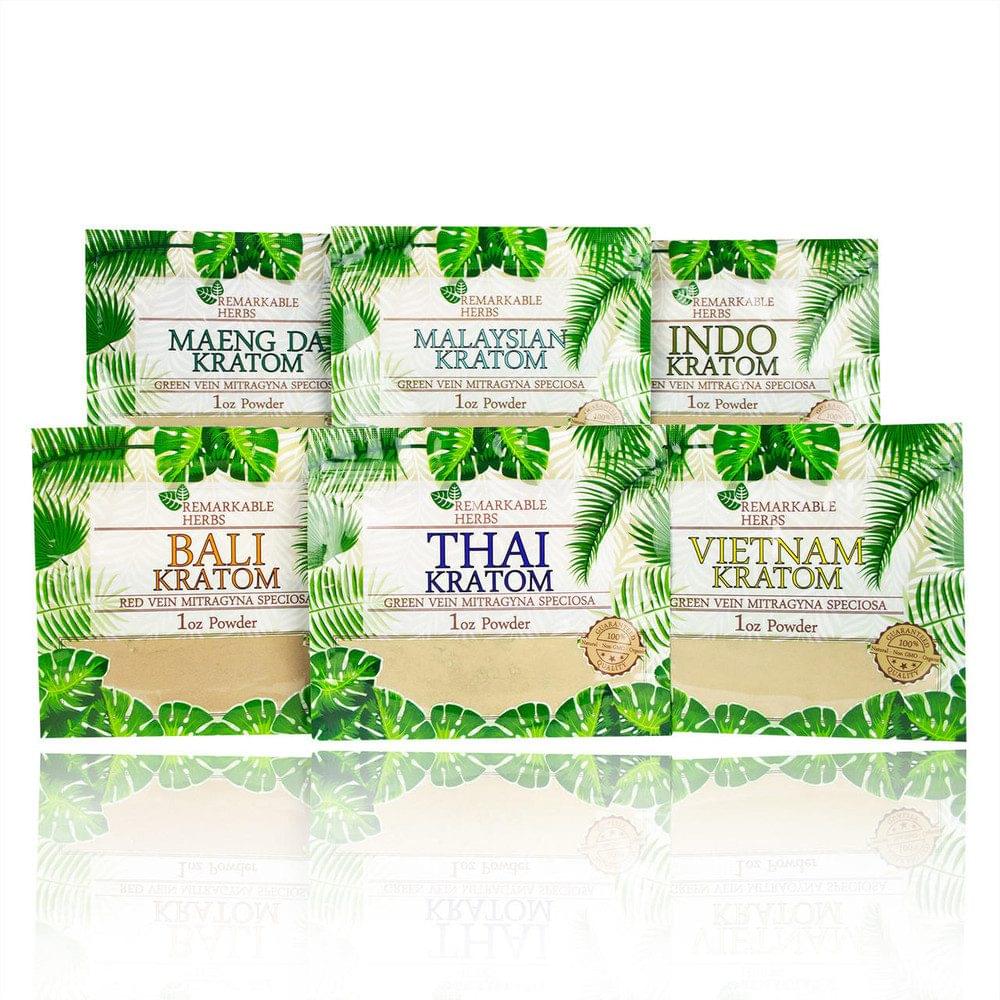 REMARKABLE HERBS NATURAL KRATOM POWDER - 1oz