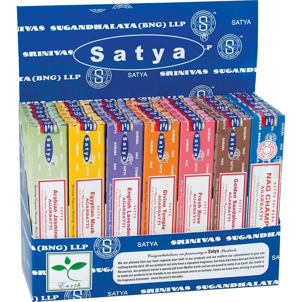SATYA SAI BABA ASSORTED COLLECTION INCENSE DISPLAY - 42CT (IS42B)