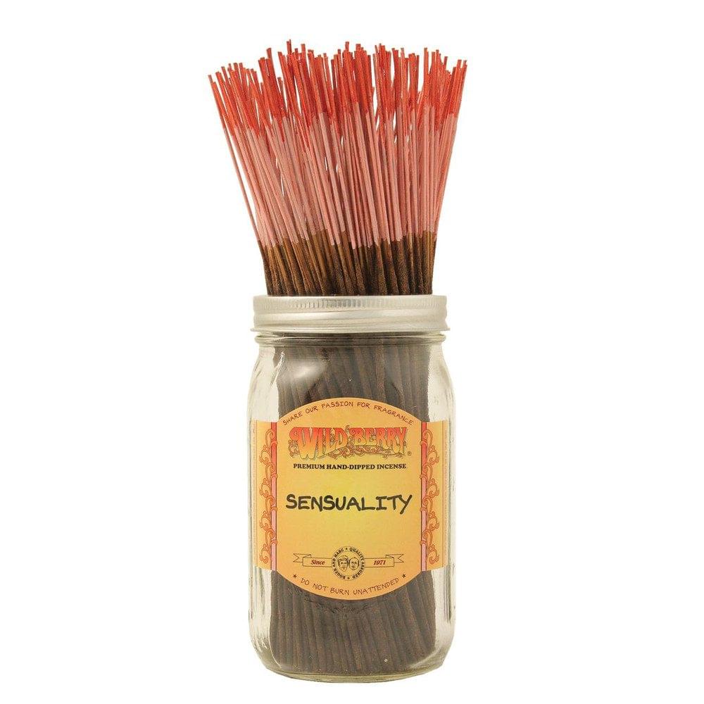 SENSUALITY - WILD BERRY INCENSE STICKS 100CT.