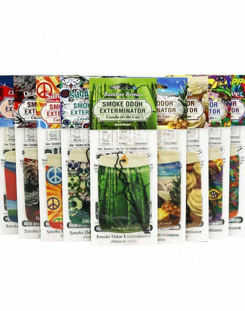 SMOKE ODOR EXTERMINATOR CAR HANG - 12CT BAG