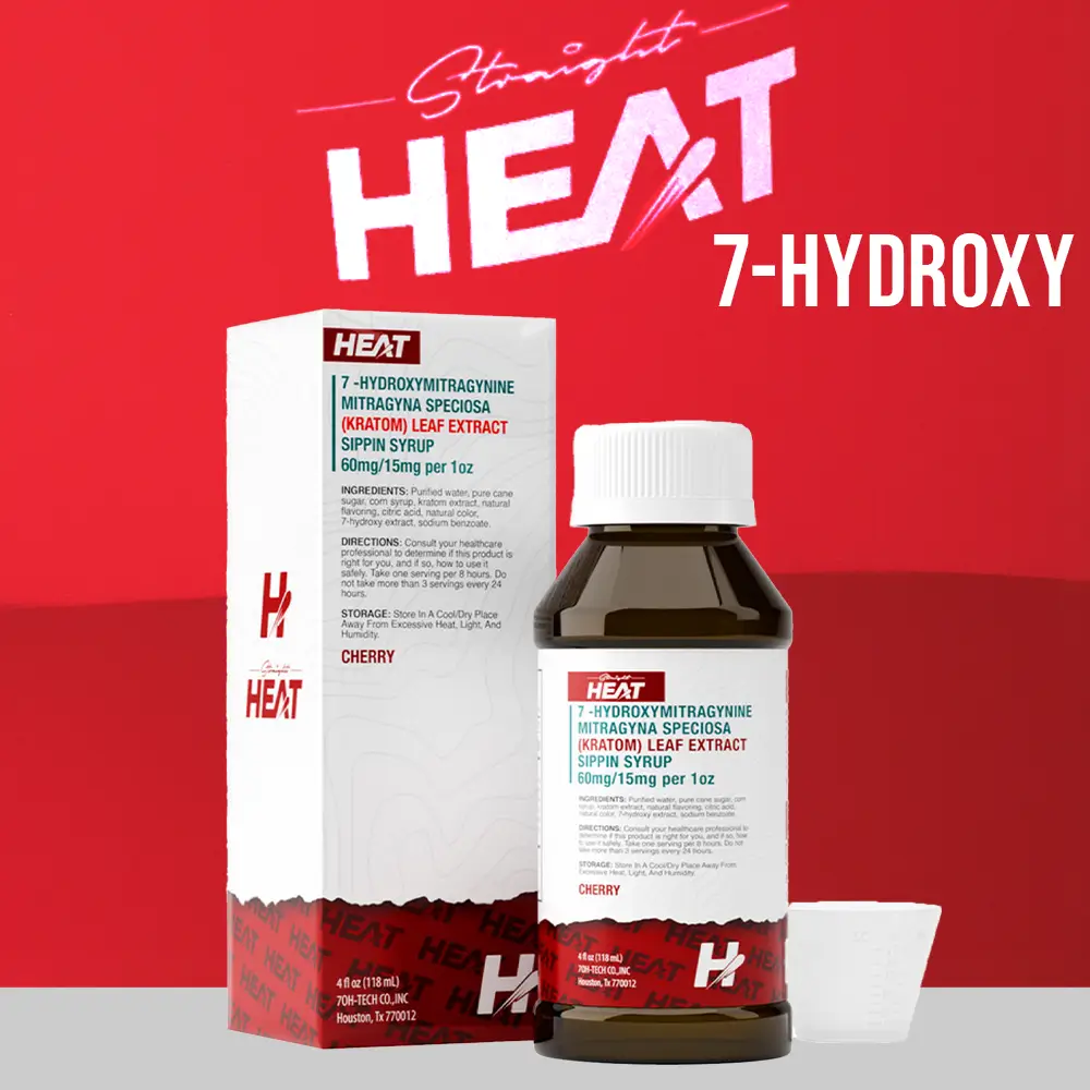STRAIGHT HEAT 7-HYDORXY SIPPIN SYRUP 118ML