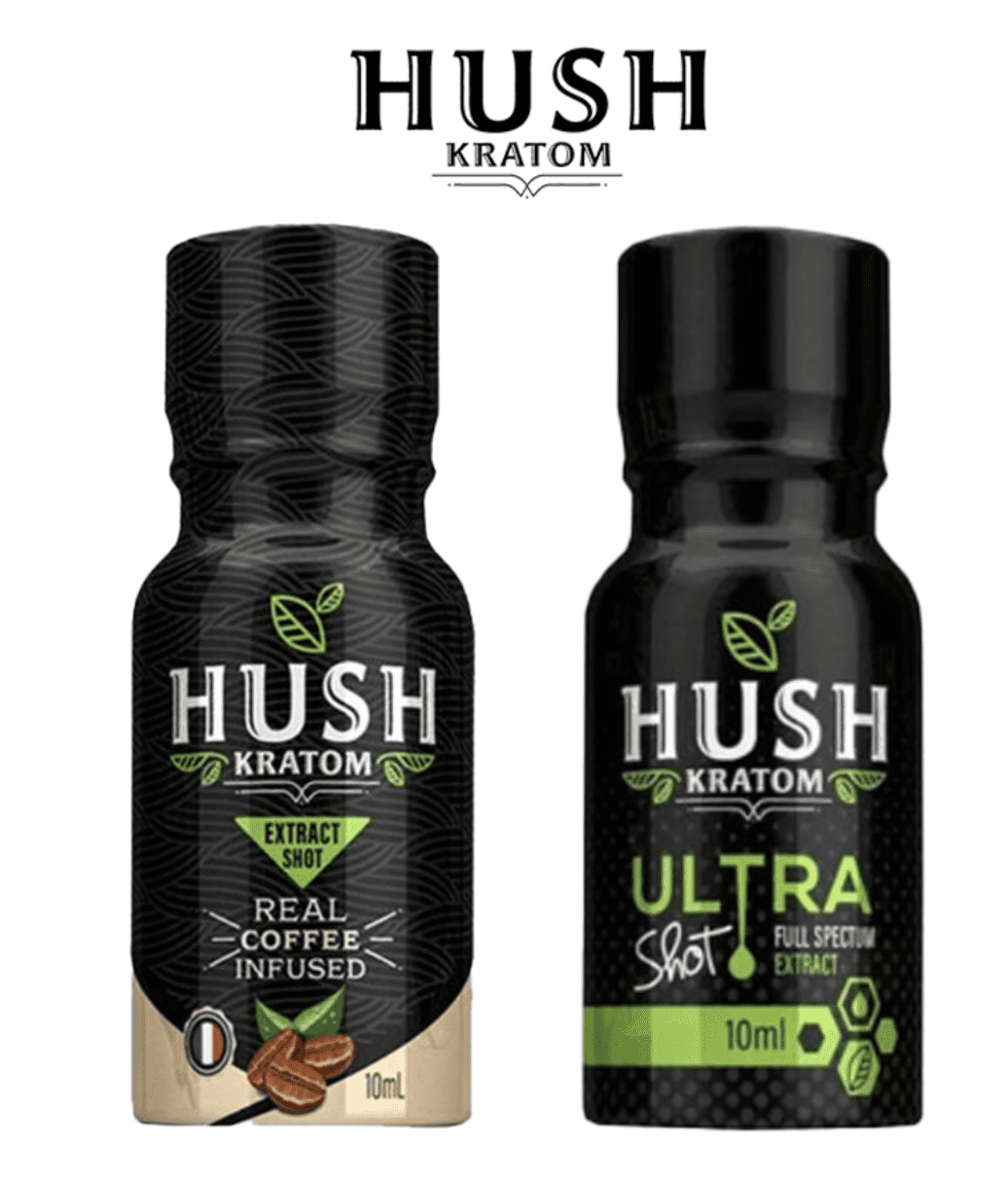 HUSH KRATOM EXTRACT SHOT 10ML - 12CT